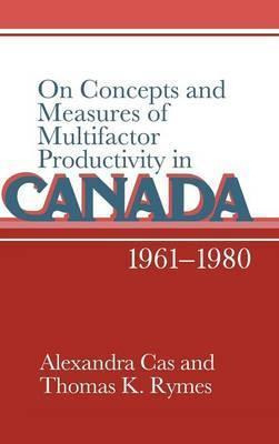 Libro On Concepts And Measures Of Multifactor Productivit...