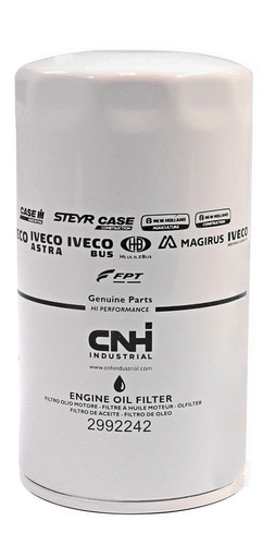 Filtro De Aceite Iveco 2992242