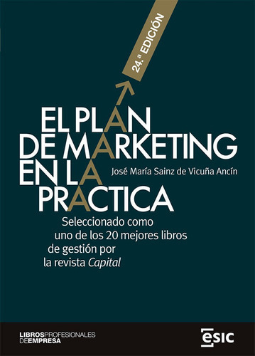 Plan De Marketing En La Practica, El - 24ãâº Edicion, De Sainz De Vicuña Ancin, Jose Ma. Esic Editorial, Tapa Blanda En Español