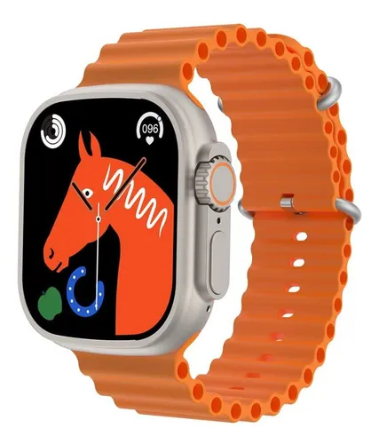 Reloj Inteligente - Smart Watch     Model: Gs8 Ultra Blanco Corrugado