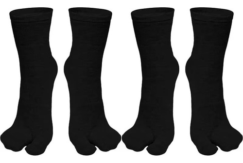 Calcetines Unisex Con Punta Tabi Para Kimono, Sandalias Tipo