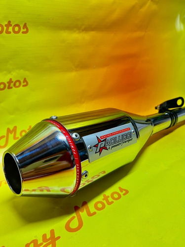 Caño Escape Paolucci Stage 2 Bajaj Pulsar 135/125 Nanymotos