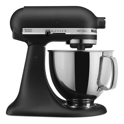 Batidora de pedestal KitchenAid Artisan KSM150PS imperial black 60 Hz 110 V