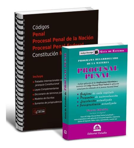 Promo 149: Ge Procesal Penal + Cp, Cppn, Cppf, Cn 