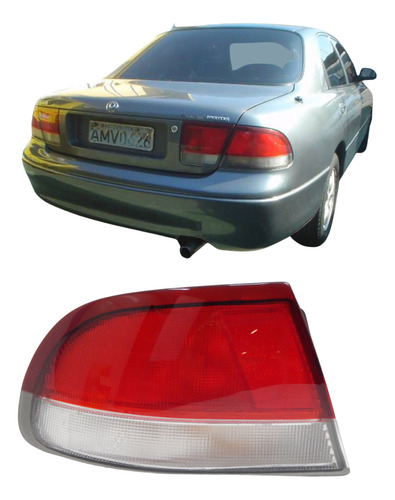 Lanterna Mazda 626 Sedan 1993 1994 1995 1996 1997 Esquerda