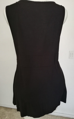 Blusa Negra De Corte Cruzado Ann Taylor Talla-l Bl1422 (Usado)