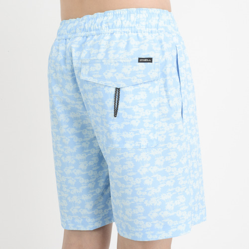 Traje De Baño Palm Beach Azul Claro / Pastel