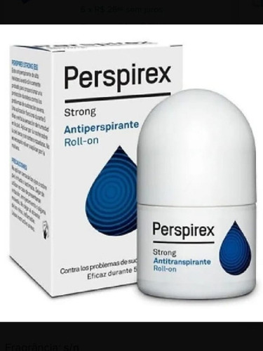 Perspirex Strong Forte 20ml 100% Original Já Aproveite