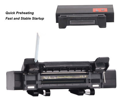 Calentador De Máquina De Empalme De Fibra Optic Splicer Quic