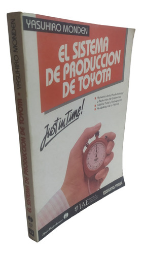 El Sistema De Produccion Toyota (spanish)  Monden, Yasuhiro