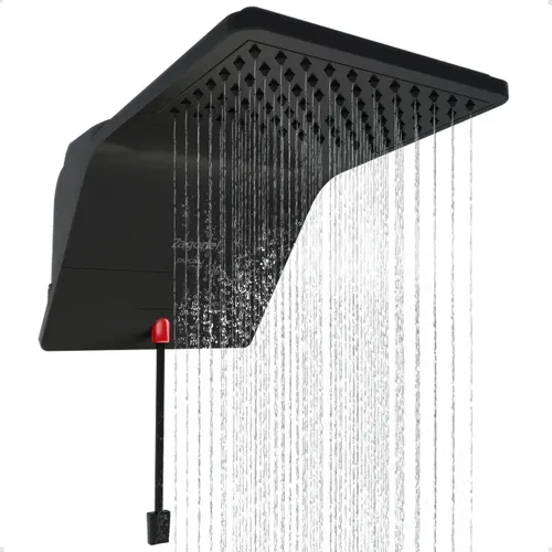Chuveiro Ducha Eletronica Ducali 7500w 220v Preto Zagonel Preto 220v 7.5 Kw