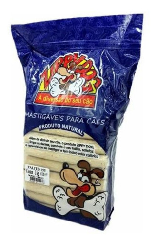 Palitos Mastigáveis Para Cães 1kg Ossos Zippy Dog Natural