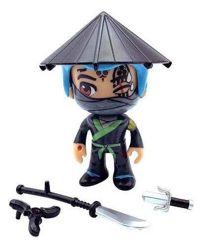  Figura Ninja Pinypon Action Con Accesorios ELG 29000