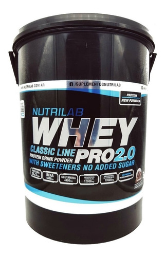 Proteina Whey Pro 3kg Nutrilab Premium 3k 