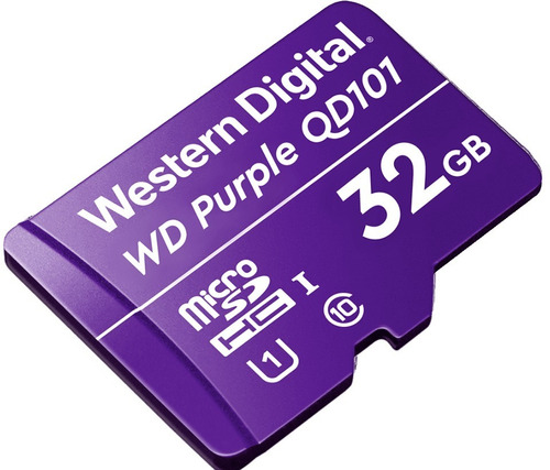 Tarjeta De Memoria Western Digital Micro Sd Wd Purple 32gb