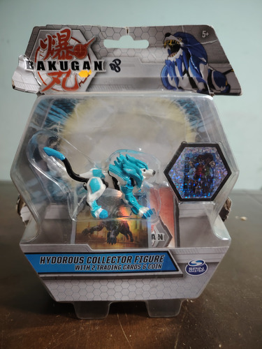 Figura De Acción Bakigan Hydorous Con Dos Tarjetas (Usado)