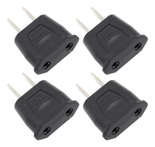 Adaptador To Converter De 10 Piezas, Enchufe Plano De 2 Clav