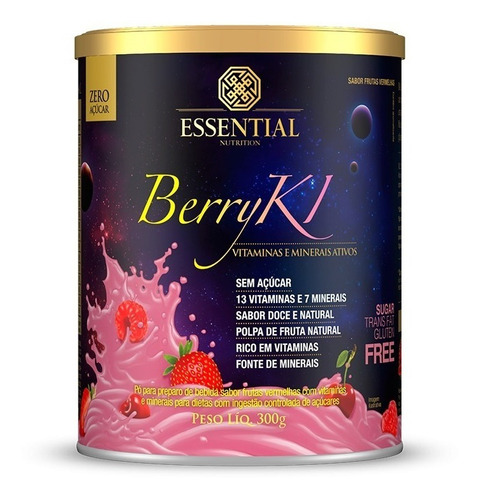 Berry Ki 300g  Essential Nutrition Envio Imediato 