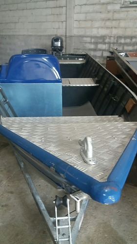 Barco 6m Com Boca De 1.70 Borda De 0.64 Motor 40 Trim