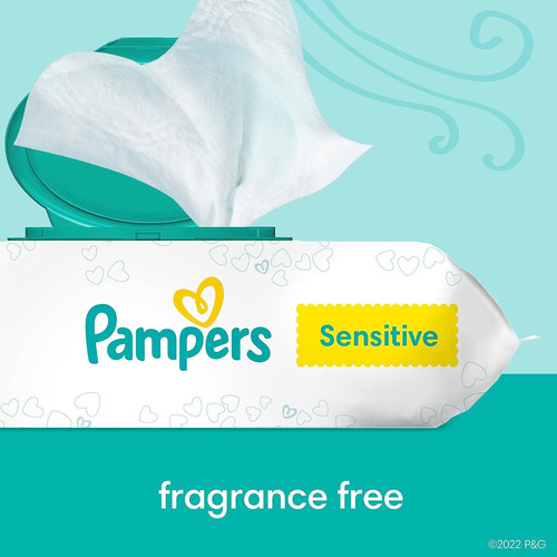 Toallas Humedas Pampers Sensitive Para Piel Sensible