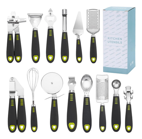 Juego De Utensilios Cocina 14pcs Utensilios De Cocina Nailon