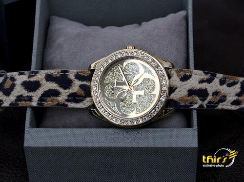 Relogio Guess Feminino W0627l7 Com Cristais - 40 Mm Oiginal