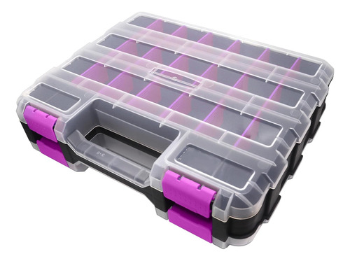 Caja Organizadora De Herramientas Con 50 Compartimentos Y Do