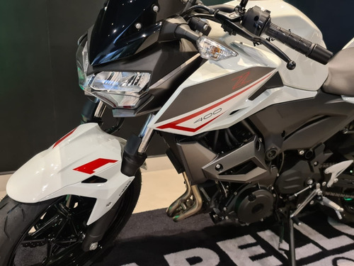 Imagem 8 de 8 de Kawasaki Z400 Branca 2022 - Lançamento