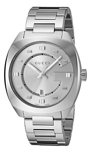 Gucci Swiss Quartz Stainless Steel Dress Watch, Color (model