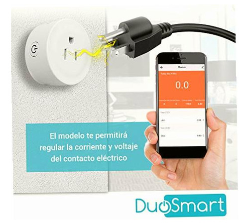 Duosmart B30 Wi-fi Enchufe Inteligente Wifi Color Blanco