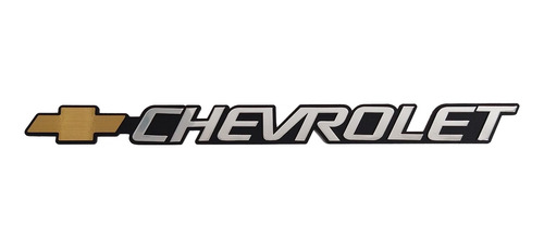 Emblema Chevrolet De Silverado Cromado Con Logo