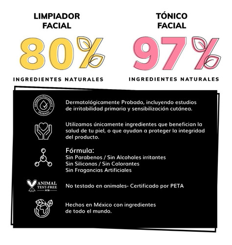 Imagen 7 de 7 de 1 Kit Limpieza Facial Quotidien - Limpiador + Tonico