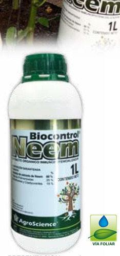Extracto Orgánico Biocontrol Neem Evita Plagas En Cultivos 