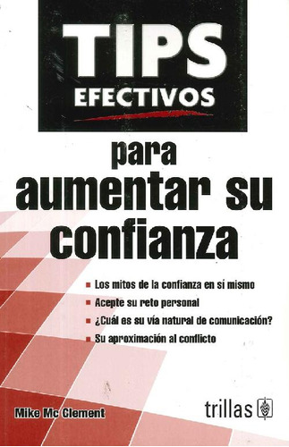 Libro Tips Efectivos Para Aumentar Su Confianza, Los Mitos D