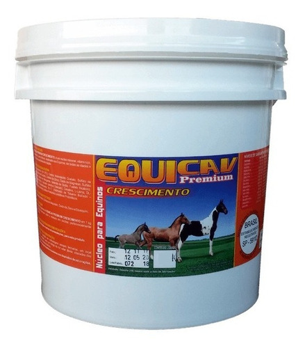 Equicav Crescimento 3 Kg Para Potro C/ Creatina Agrocave