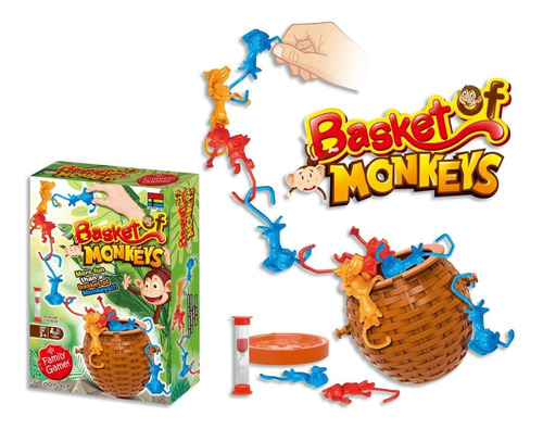 Basket Of Monkeys Juego De Equilibrio Juguete Balance Monos