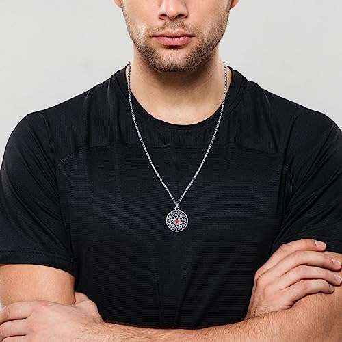 Colar Silbaz Grego Deus Do Sol Apollo Para Homens Com Pinge
