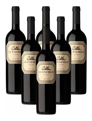 Vinho Argentino El Enemigo Cabernet Franc 750ml Kit 6 Grfs