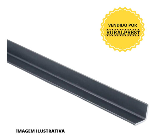 Cantoneira De Ferro 2p X 1/8 (50,8 X 3,18mm) 2 Metros