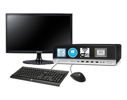 Kit Oferta Hp 800 G3 Empresarial, Monitor 19 Sexta Gen, Wifi (Reacondicionado)