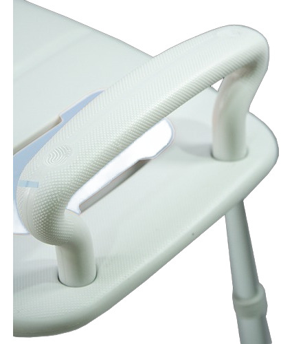 Banco Ducha Aluminio Brazo Ergonómico Alturavariable Reactiv