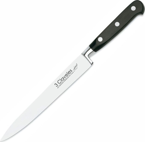 Cuchillo Filetear Forjado 19cm Acero Inox Forgé 3 Claveles