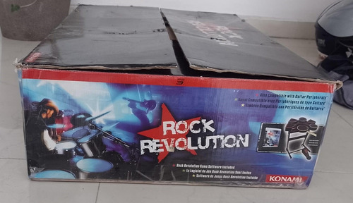 Bateria Konami Rock Revolution Para Ps3, Nuevo