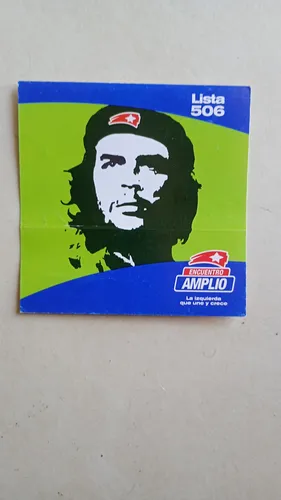 Calcomanía Partido Izquierda Unida Imagen Del Che Guevara (Usado)