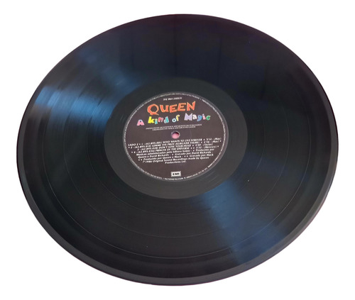 Lp Vinil Queen A Kind Of Magic + Encarte!!! (Usado)