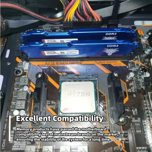 Memoria Ram Ddr3 8gb 1333 1600 1866mhz Con Dicipador
