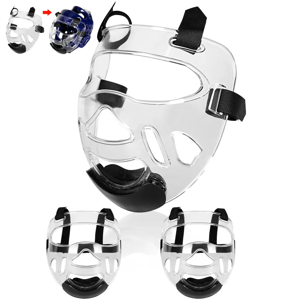 3pzs Careta Box Protector Careta De Taekwondo Ninos