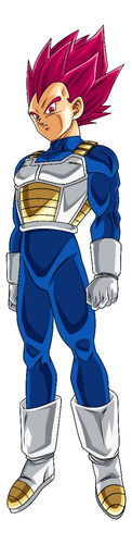 Poster Vegeta Dios Dragon Ball Super Adhesivo 140x70cm 1