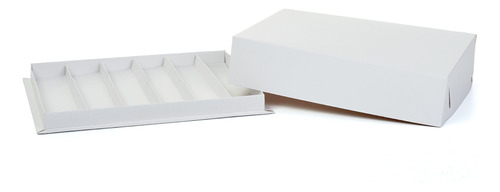 Caja Sushi 6 Div (4,2cm) 25,5x19,5x6cm (x 36u) Masas - 014b6