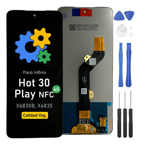 Pantalla Display Para Infinix Hot 30 Play Nfc X6835 Original
